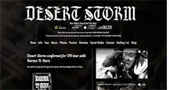 Desktop Screenshot of desertstormband.com